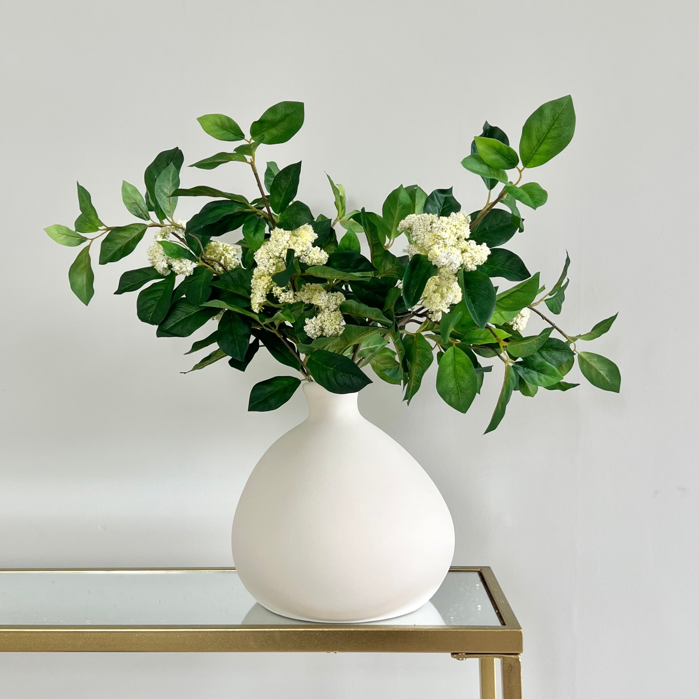 Wholesale Artificial Flowers High Quality Faux Silk Flowers for Wholesale and Trade Artificial Green Queen Anne's Lace Spray in bulk