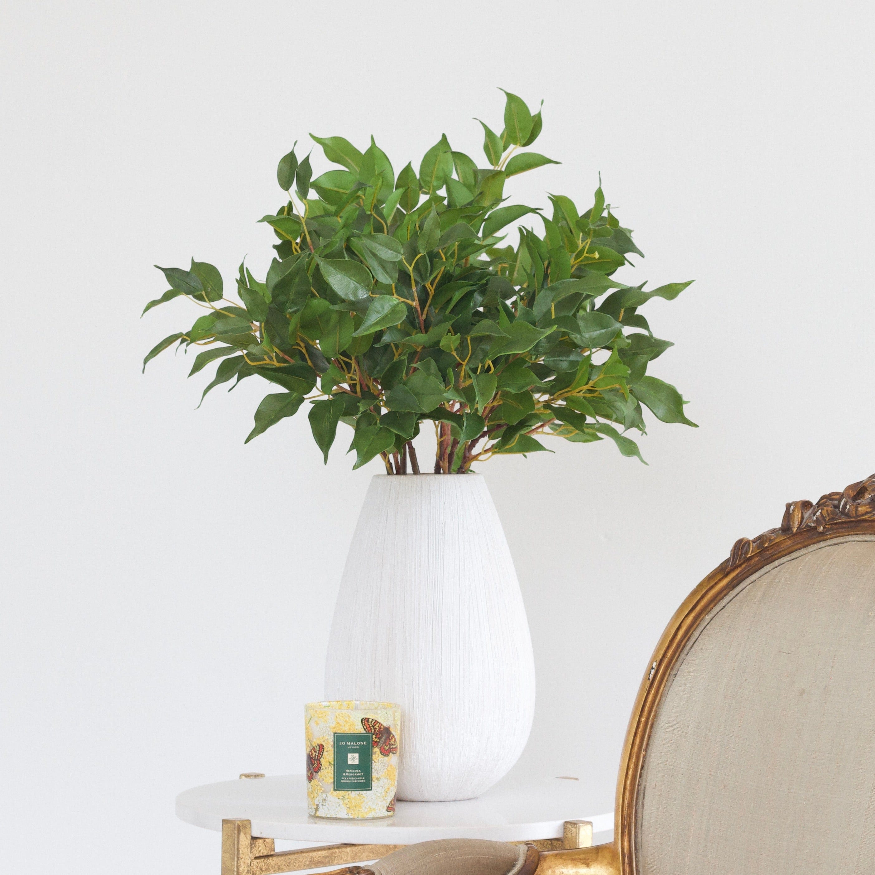 Wholesale Artificial Flowers High Quality Faux Silk Flowers for Wholesale and Trade Artificial Green Ficus Leaves in bulk