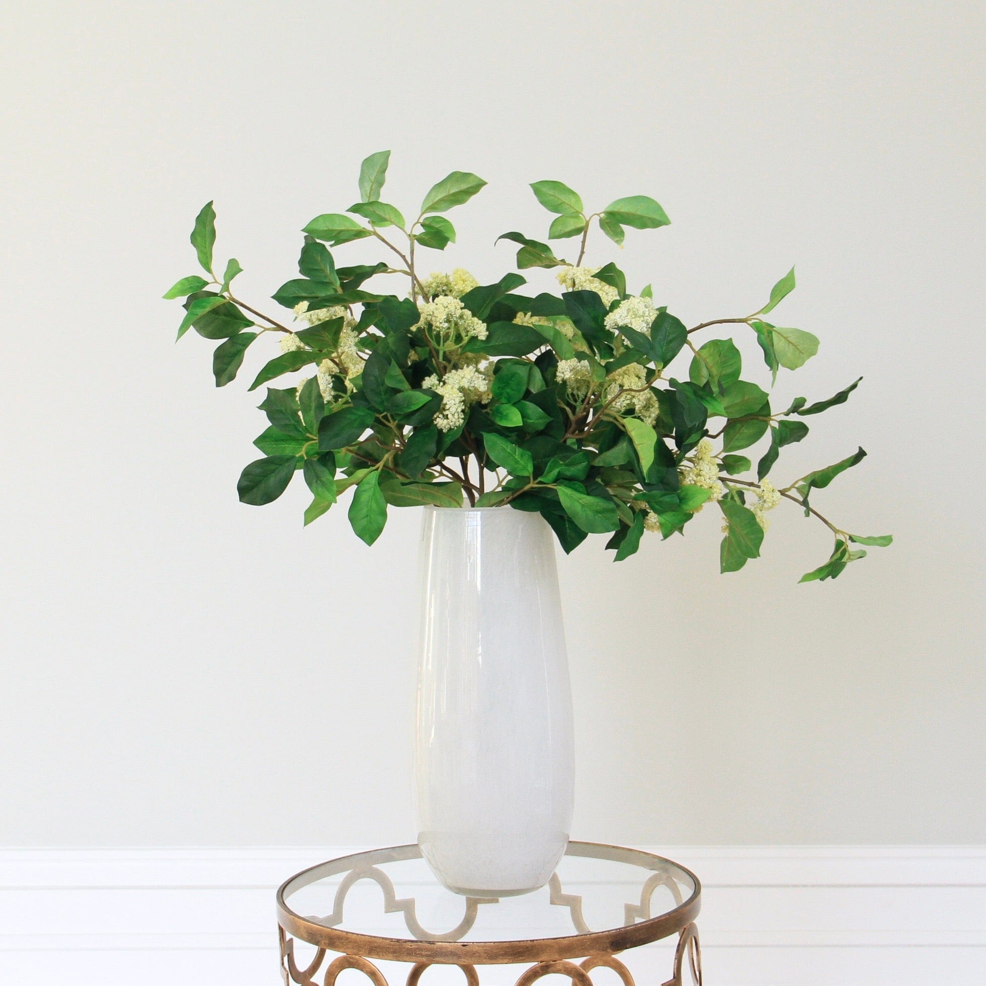 Wholesale Artificial Flowers High Quality Faux Silk Flowers for Wholesale and Trade Artificial Green Queen Anne's Lace Spray in bulk