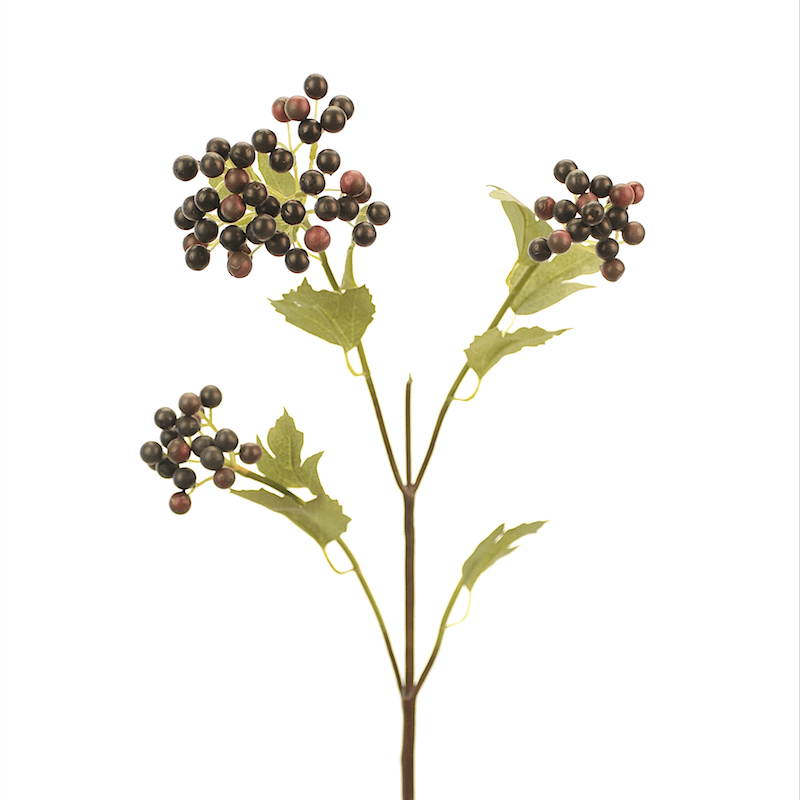 artificial flowers luxury faux silk blackberry spray lifelike realistic faux flowers buy online from Amaranthine Blooms UK