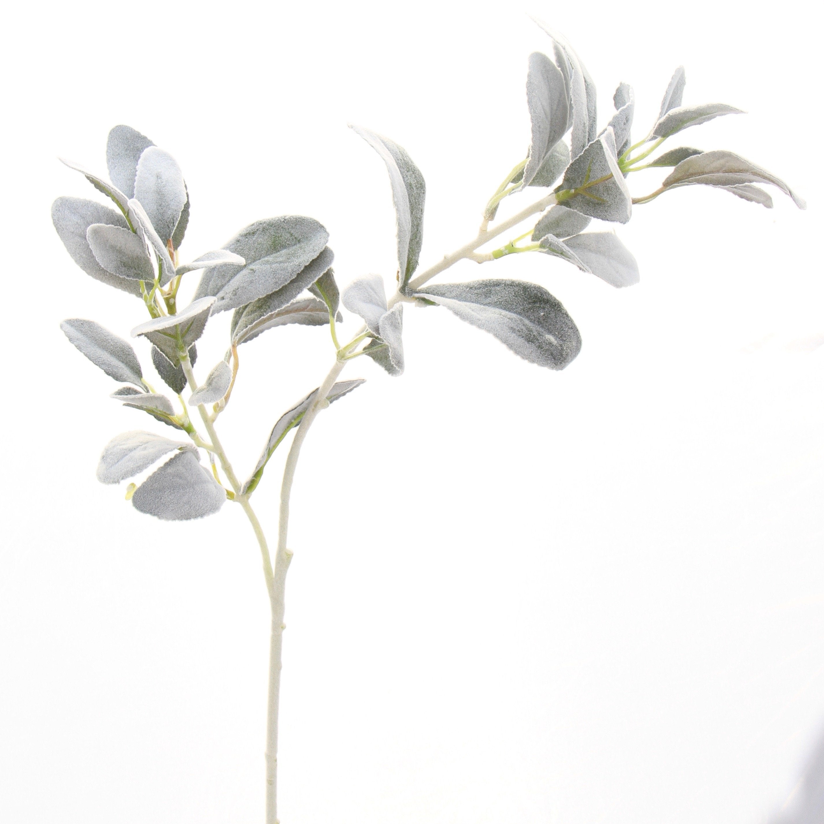 artificial flowers luxury faux silk green/silver lambs leaf lifelike realistic faux flowers buy online from Amaranthine Blooms Hong Kong UK