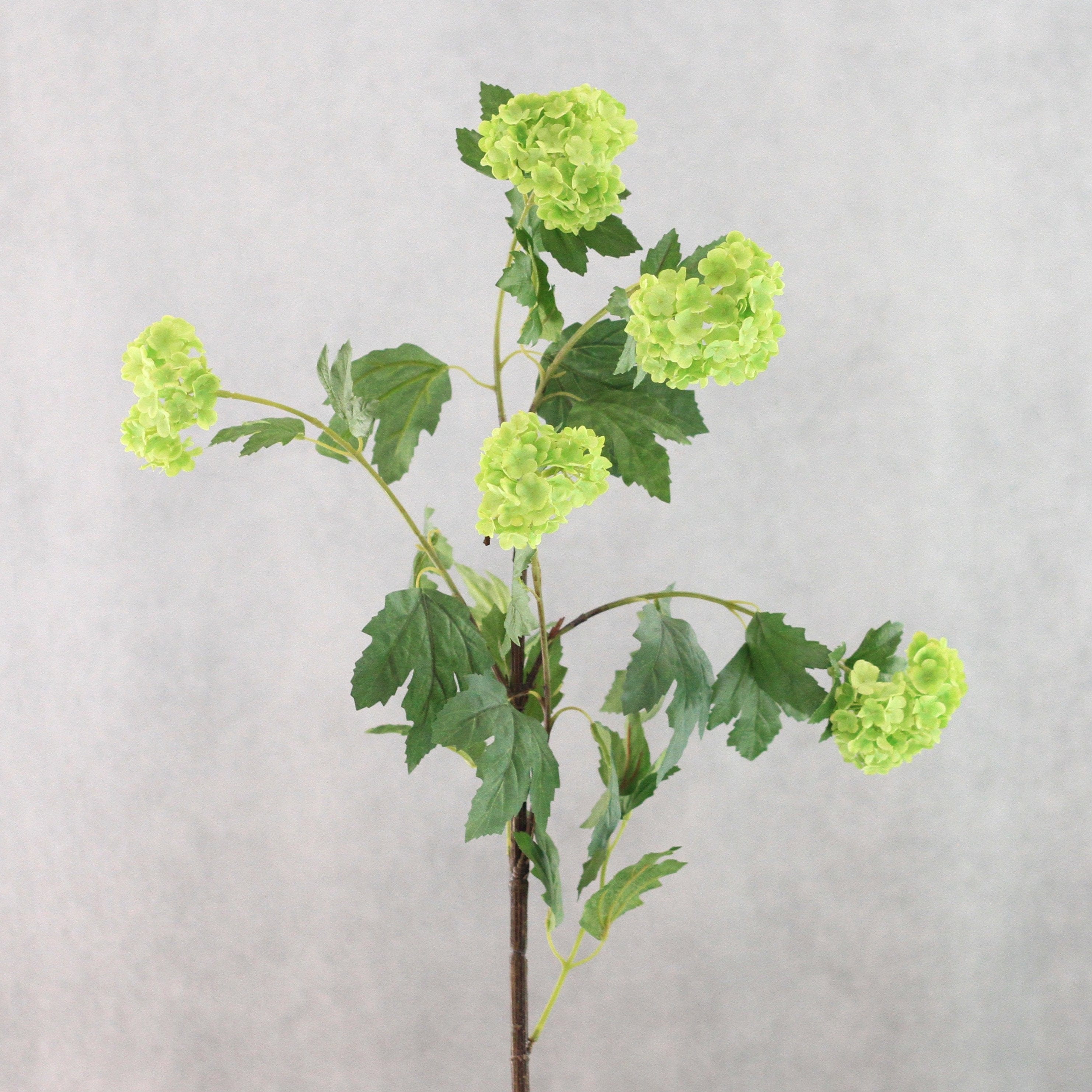 artificial flowers luxury faux silk white viburnum snowball lifelike realistic faux flowers buy online from Amaranthine Blooms Hong Kong UK