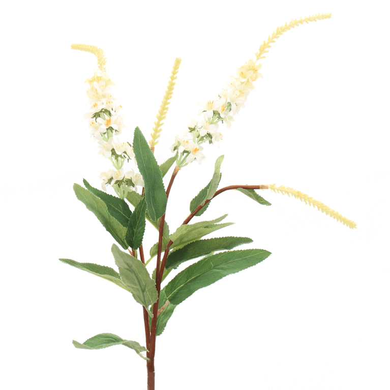 artificial flowers luxury faux silk white salvia sage plant lifelike realistic faux flowers buy online from Amaranthine Blooms Hong Kong UK
