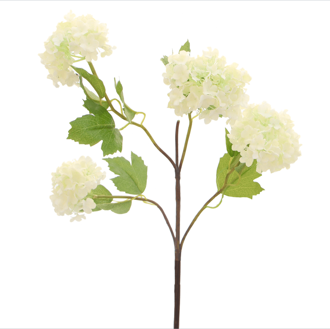 Artificial flowers luxury faux silk White Viburnum lifelike realistic faux flowers buy online from Amaranthine Blooms