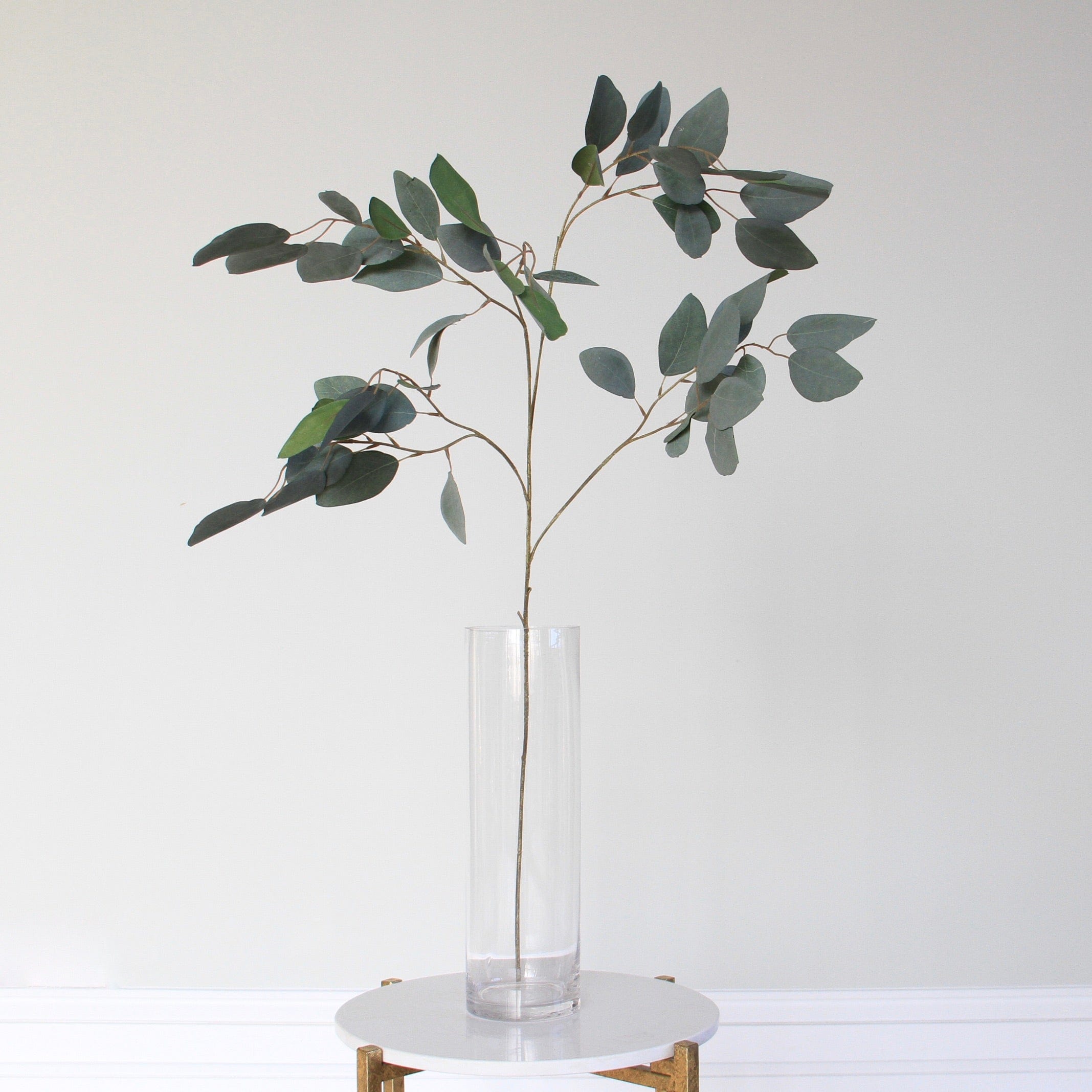 Artificial flowers luxury faux silk Tall Eucalyptus Spray lifelike realistic faux flowers buy online from Amaranthine Blooms UK ABZ2036GR