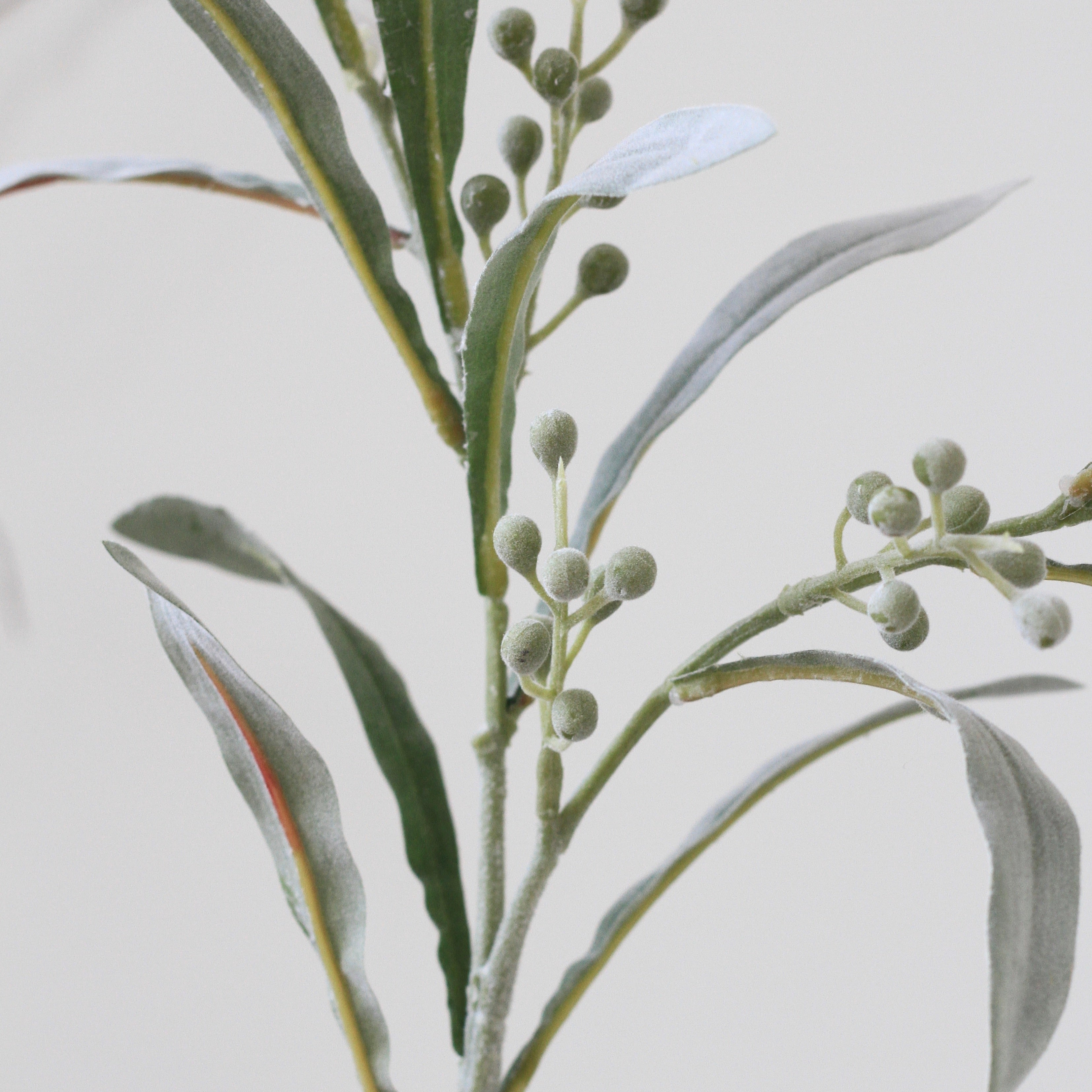 artificial flowers luxury faux silk silver grey berry spray branch plant lifelike realistic faux flowers buy online from Amaranthine Blooms UK 2