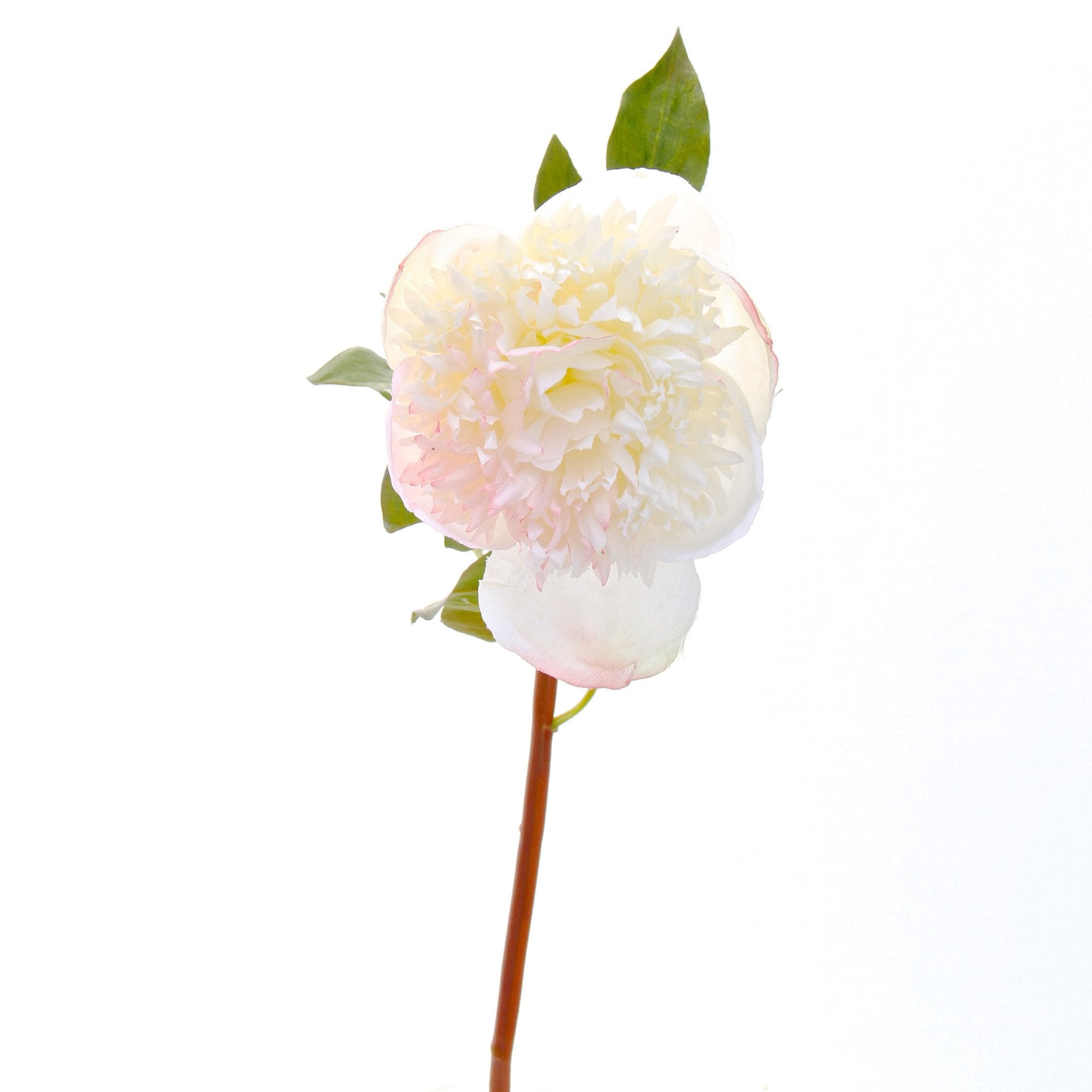 luxury artificial fake silk flowers light pink open peony lifelike realistic faux flowers buy online from Amaranthine Blooms Hong Kong UK