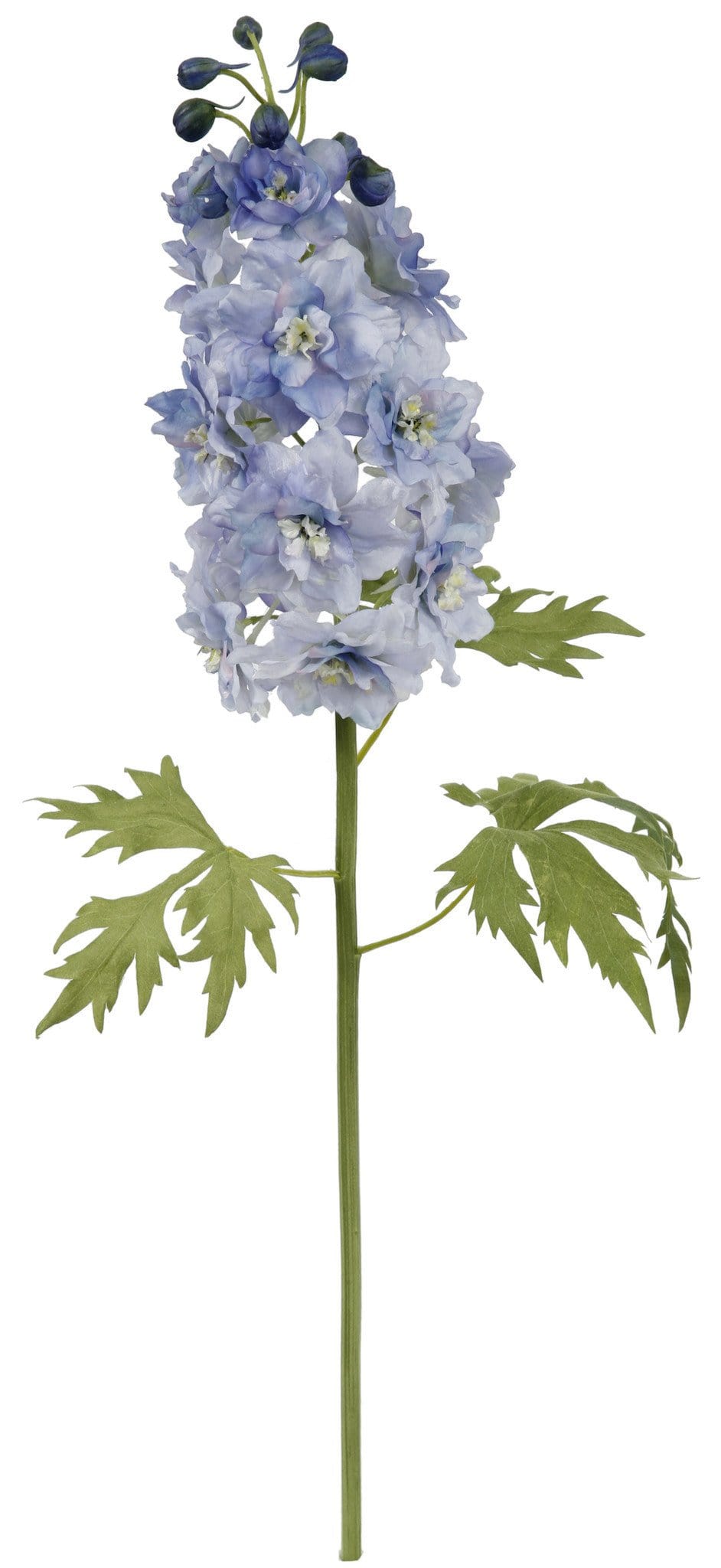this luxury lifelike and realistic artificial blue delphinium silk flower is available from Amaranthine Blooms in Hong Kong and UK