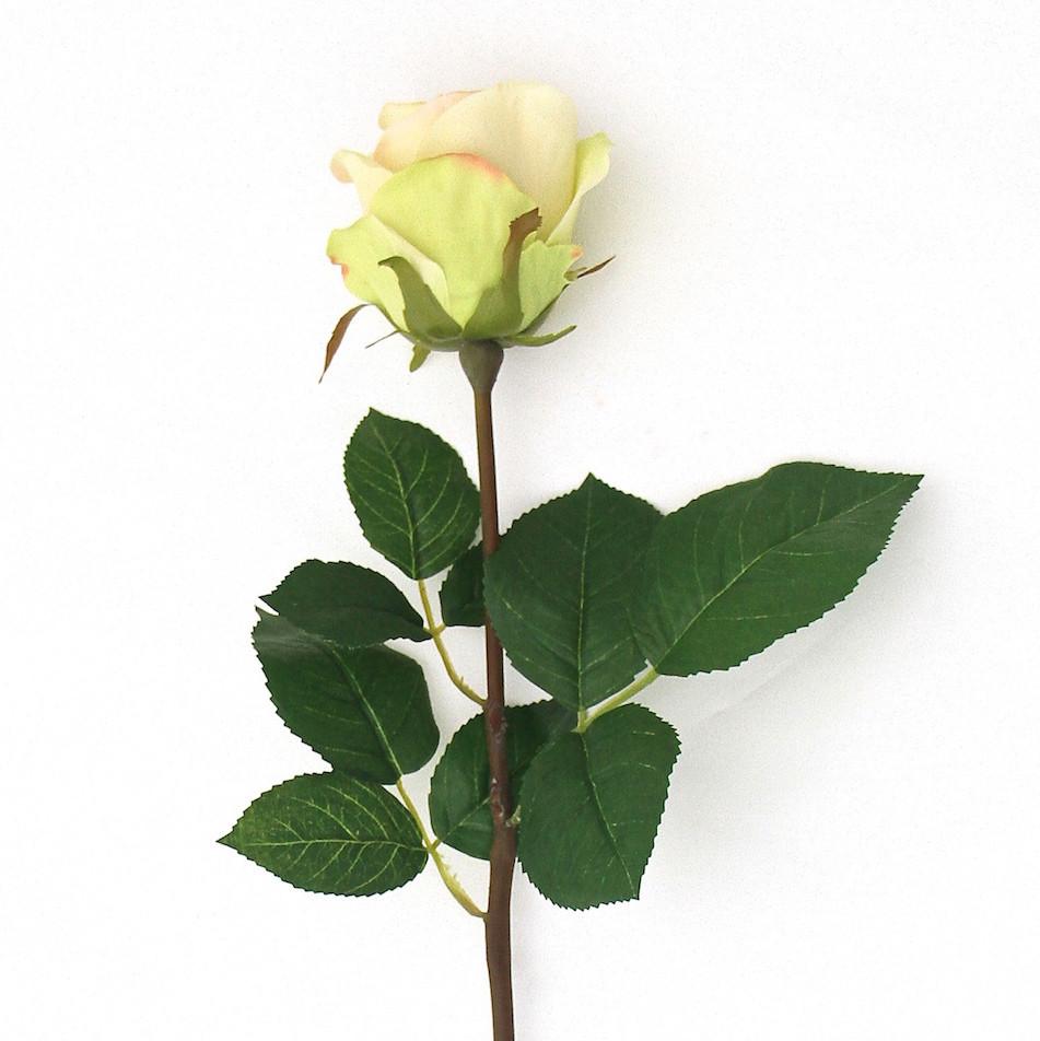 buy this luxury lifelike and realistic artificial cream classic rose silk flower is available from Amaranthine Blooms in Hong Kong and UK